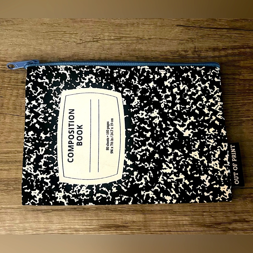 Out of Print Notebook Pouch